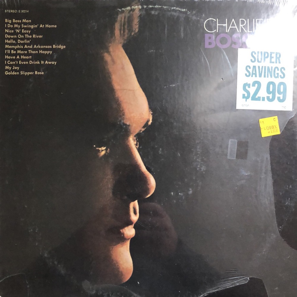 Charlie Rich Boss Man Vinyl Lp *Unopened Original Seal